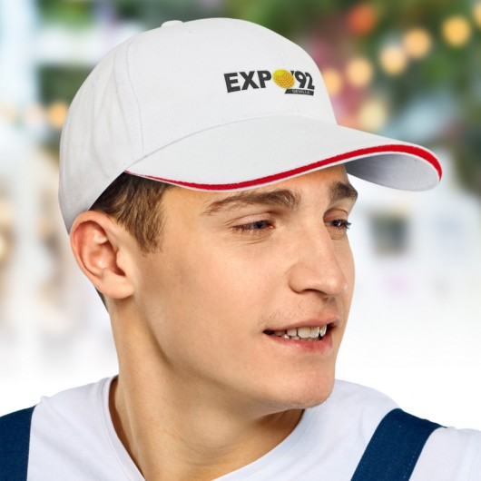 White Byron Caps Lifestyle